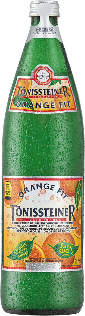 Orange Fit - 75cl glas